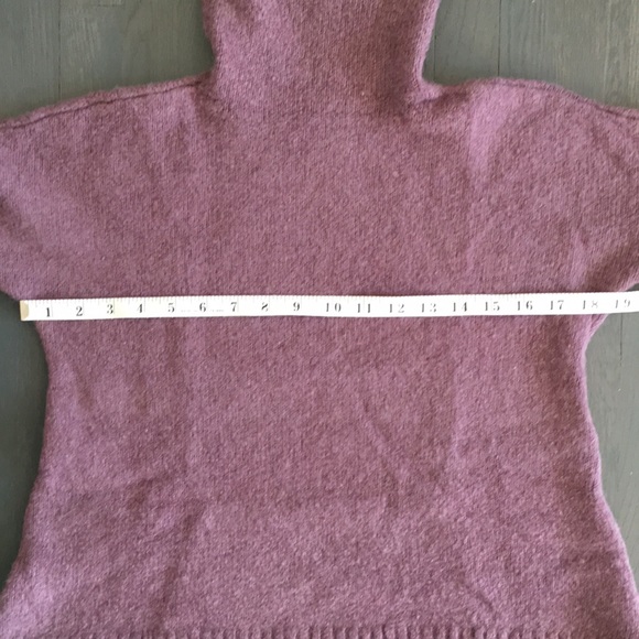 Lou & Grey Lavender Heather High Neck Sweater, size Medium 💜 - Picture 9 of 13